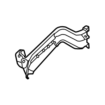 97141-P6000 Hyundai Heater Core Cover Illustration 1 of 1