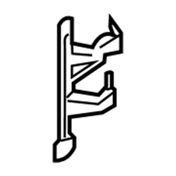 85755-4D000 Hyundai Bracket Assembly-Extinguisher Mounting Illustration 1 of 1