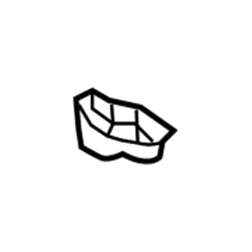 MH002-68865 Hyundai Clip-Trim Illustration 1 of 1