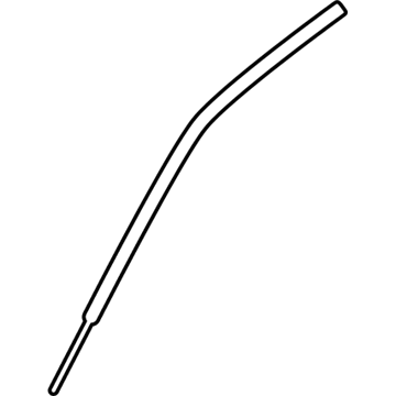 Hyundai 86362-3K000 Front Door Frame Black Tape Upper 86362-3K000 Hyundai Front Door Frame Black Tape Upper Illustration 1 of 1