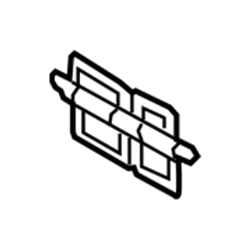 97146-G2010 Hyundai Door Assembly-Ventilator Right Illustration 1 of 1