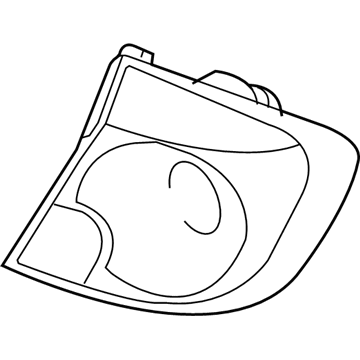 2001 Hyundai Accent Back Up Light - 92421-25700