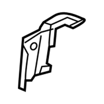 Hyundai 81459-2E000 Cover-Rear Door Latch,RH 81459-2E000 Hyundai Cover-Rear Door Latch,RH Illustration 1 of 1