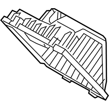 28111-B8100 Hyundai Air Cleaner Cover Illustration 1 of 1