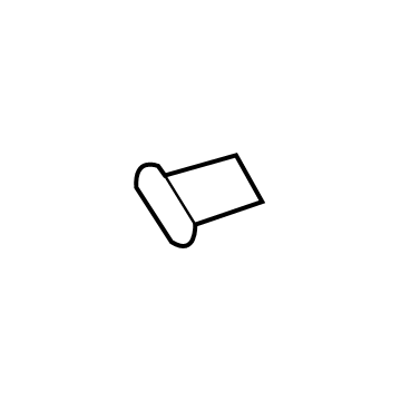 87233-GI000 Hyundai FRT END PIECE-R/MLDG,LH Illustration 1 of 1