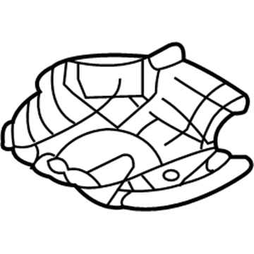 97126-4D000 Hyundai Under Cover Illustration 1 of 1