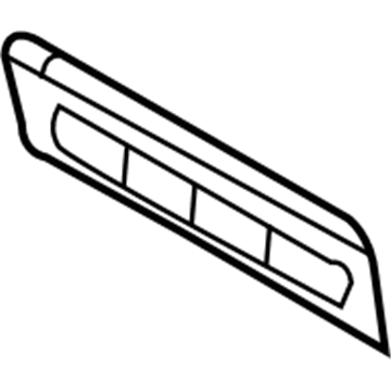 97122-4D000 Hyundai Door Assembly-Intake Illustration 1 of 1