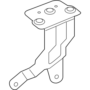 58960-3X610 Hyundai Hydraulic Module Bracket Illustration 1 of 1
