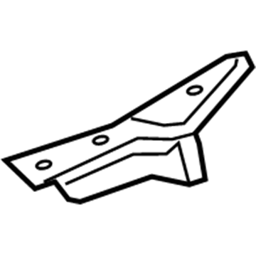 2009 Hyundai Sonata Hood Hinge - 79120-3S000