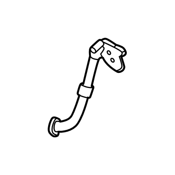 Hyundai 28462-2M100 Pipe-EGR In "B" 28462-2M100 Hyundai Pipe-EGR In "B" Illustration 1 of 1