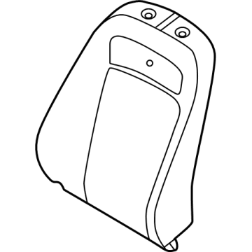 Hyundai 88350-KL110 Front Seat Back Pad Assembly Left Hand 88350-KL110 Hyundai Front Seat Back Pad Assembly Left Hand Illustration 1 of 1