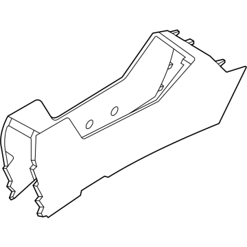 84611-BE000-NNB Hyundai Floor Console Illustration 1 of 1