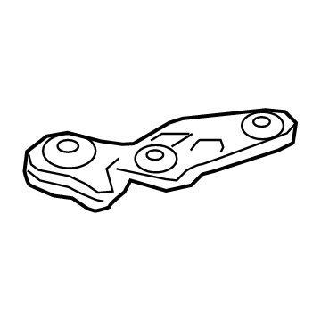 62477-S2000 Hyundai Stay Right Hand Illustration 1 of 1