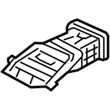 97490-B1000-4X Hyundai Side Air Ventilator Duct Assembly Right Hand Illustration 1 of 1