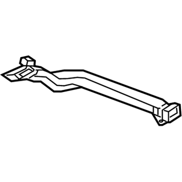 Hyundai 97380-B1000 Side Defroster Hose Assembly Left Hand 97380-B1000 Hyundai Side Defroster Hose Assembly Left Hand Illustration 1 of 1