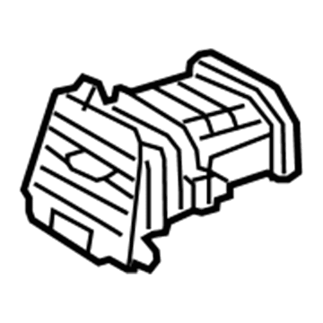 Hyundai 97480-B1000-4X Side Air Ventilator Duct Assembly Left Hand 97480-B1000-4X Hyundai Side Air Ventilator Duct Assembly Left Hand Illustration 1 of 1