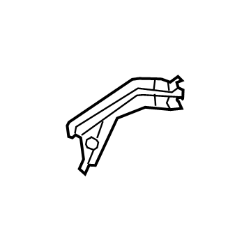 Hyundai 97171-K4000 Heater Core Cover 97171-K4000 Hyundai Heater Core Cover Illustration 1 of 1