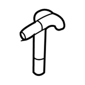 Hyundai 97925-4D000 Hose-Rear Water In 97925-4D000 Hyundai Hose-Rear Water In Illustration 1 of 1