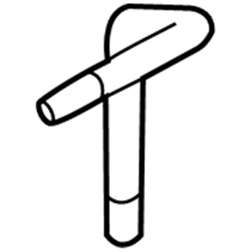Hyundai 97924-4D000 Hose-Rear Water Out 97924-4D000 Hyundai Hose-Rear Water Out Illustration 1 of 1