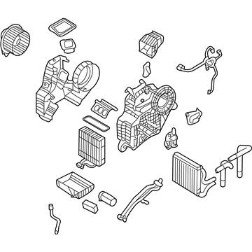Hyundai 97900-4D000 Air Conditioner Unit-Rear 97900-4D000 Hyundai Air Conditioner Unit-Rear Illustration 1 of 1
