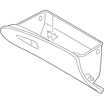 Hyundai Glove Box - 84510-D3100-TRY