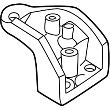 21815-26500 Hyundai Engine Mounting Support Bracket Illustration 1 of 1