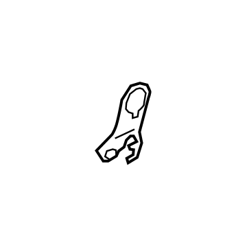89198-S2000-NNB Hyundai Cover-2ND CUSH INR I/S,LH Illustration 1 of 1