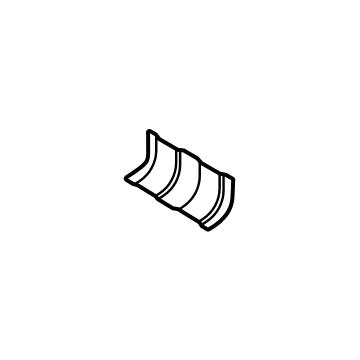 Hyundai 65868-BF000 EXTN-RR FLOOR FR FILLER 65868-BF000 Hyundai EXTN-RR FLOOR FR FILLER Illustration 1 of 1