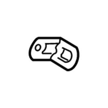 Hyundai 89392-G3000-TRY Cover Assembly-Rear Back Latch,LH 89392-G3000-TRY Hyundai Cover Assembly-Rear Back Latch,LH Illustration 1 of 1