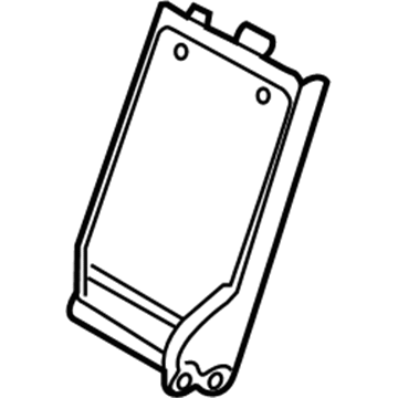 Hyundai 89931-G3100-TRY Rear Seat Armrest Board 89931-G3100-TRY Hyundai Rear Seat Armrest Board Illustration 1 of 1
