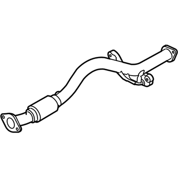 2010 Hyundai Accent Muffler - 28610-1G300