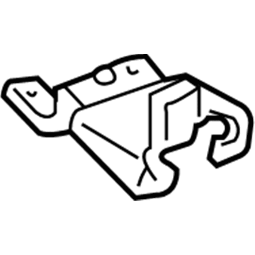 Hyundai 57232-25000 Bracket-Reservoir Mounting 57232-25000 Hyundai Bracket-Reservoir Mounting Illustration 1 of 1
