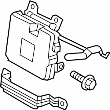 Hyundai 95480-2V101 Smart Key Module Assembly 95480-2V101 Hyundai Smart Key Module Assembly Illustration 1 of 1