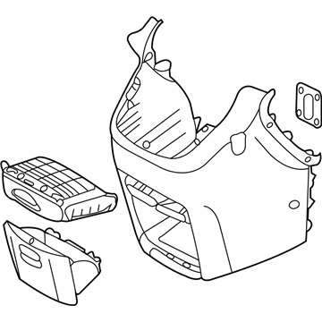 Hyundai Entourage Center Console Base - 84610-4D000-KS
