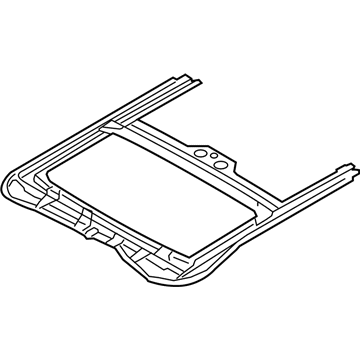 Hyundai 81620-G2000 Sunroof Frame Assembly 81620-G2000 Hyundai Sunroof Frame Assembly Illustration 1 of 1