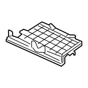 84540-D2AA0-4X Hyundai Tray Assembly-D.V.D Player Illustration 1 of 1