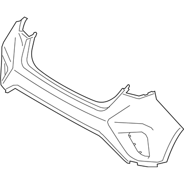 2021 Hyundai Veloster Bumper - 86611-J3000