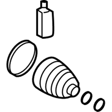 Hyundai Sonata CV Joint Boot - 49581-C1330