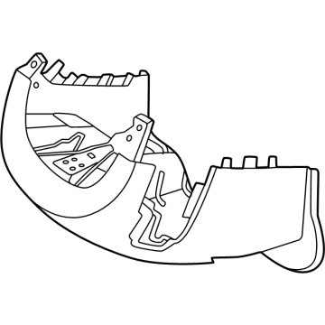 Hyundai 84852-BE050-NNB Shroud - Steering Column Lower 84852-BE050-NNB Hyundai Shroud - Steering Column Lower Illustration 1 of 1