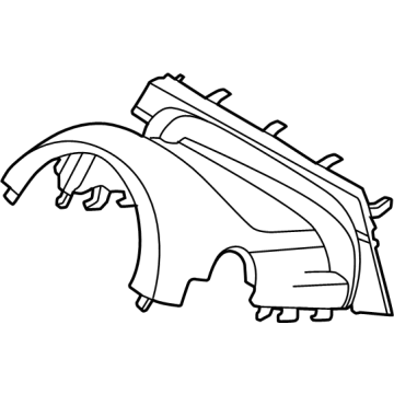 Hyundai 84850-BE050-NNB SHROUD-STEERING COLUMN UPR 84850-BE050-NNB Hyundai SHROUD-STEERING COLUMN UPR Illustration 1 of 1