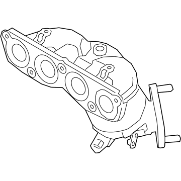 2020 Hyundai Elantra GT Catalytic Converter - 28510-2EHM0