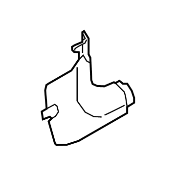 Hyundai 85823-K2000-NNB Cowl Side Trim Assembly Left Hand 85823-K2000-NNB Hyundai Cowl Side Trim Assembly Left Hand Illustration 1 of 1