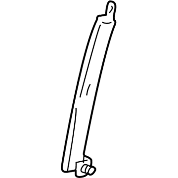 82560-25200 Hyundai Channel Assembly-Front Door Rear,R Illustration 1 of 1