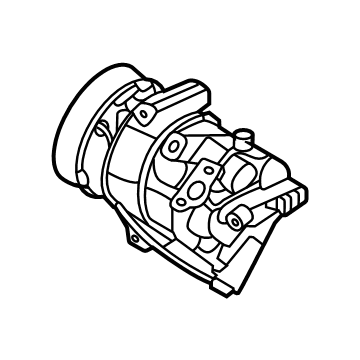 2025 Hyundai Sonata Hybrid A/C Compressor - 97729-L5000