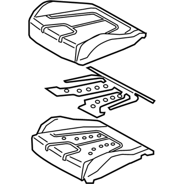 Hyundai Veloster Seat Cushion - 88101-J3140-PMG