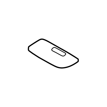 Hyundai 92851-J9000 Room Lamp Lens 92851-J9000 Hyundai Room Lamp Lens Illustration 1 of 1