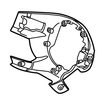 2024 Hyundai Tucson Steering Column Cover - 56120-N9000-NNB