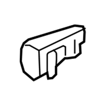 82652-C1000 Hyundai Front Door Outside Handle Cover Left Hand Illustration 1 of 1