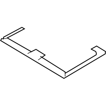 Hyundai 81666-0W000-J4 Sunroof Sunshade Assembly 81666-0W000-J4 Hyundai Sunroof Sunshade Assembly Illustration 1 of 1