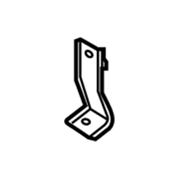 Hyundai 86639-G7000 Bracket-Rear Beam Lower Mounting,RH 86639-G7000 Hyundai Bracket-Rear Beam Lower Mounting,RH Illustration 1 of 1